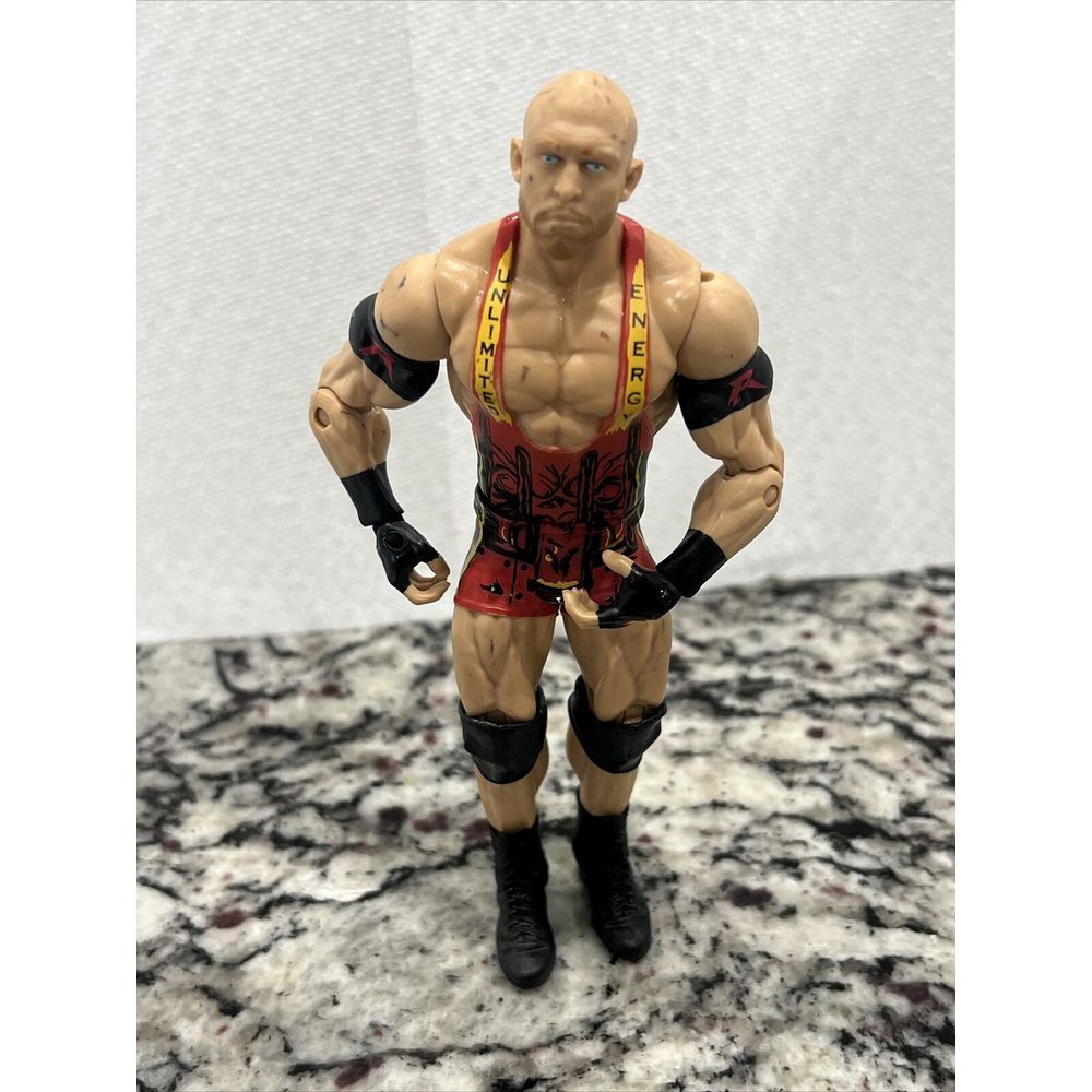 2012 WWF WWE Mattel Ryback loose Wrestling Figure Feed Me More Red Tights